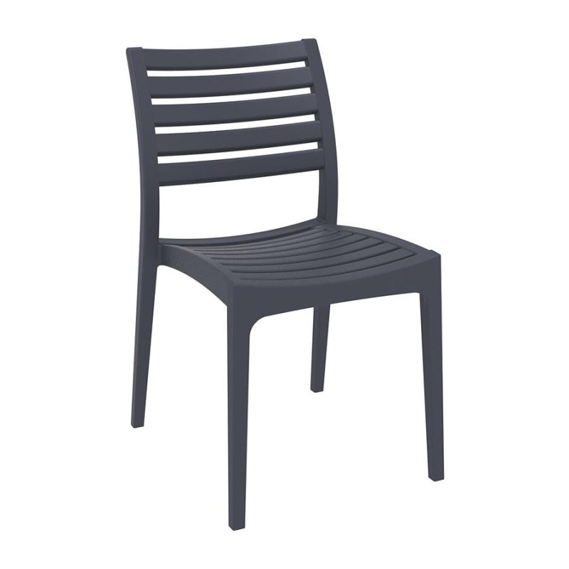 Ares Side Chair Dark Grey