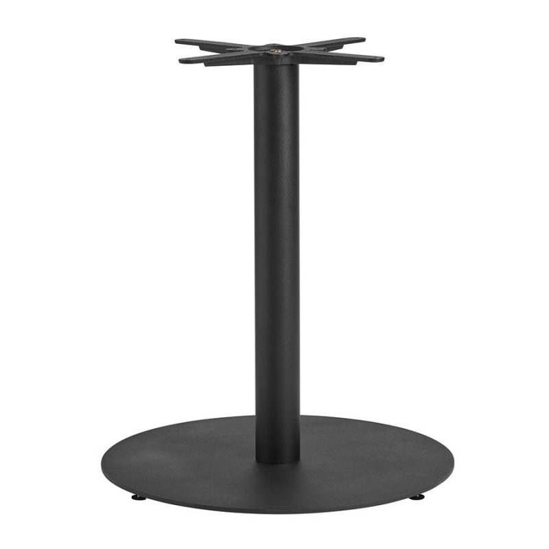 BOSTON SLEEK Black Large Round Dining