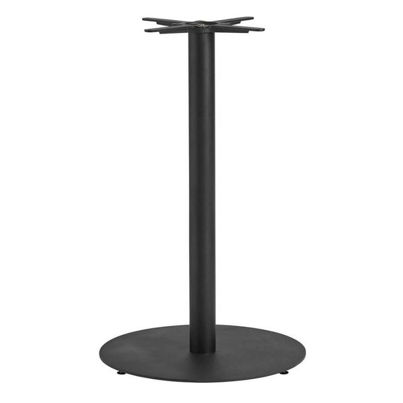 BOSTON SLEEK Black Large Round Mid Height