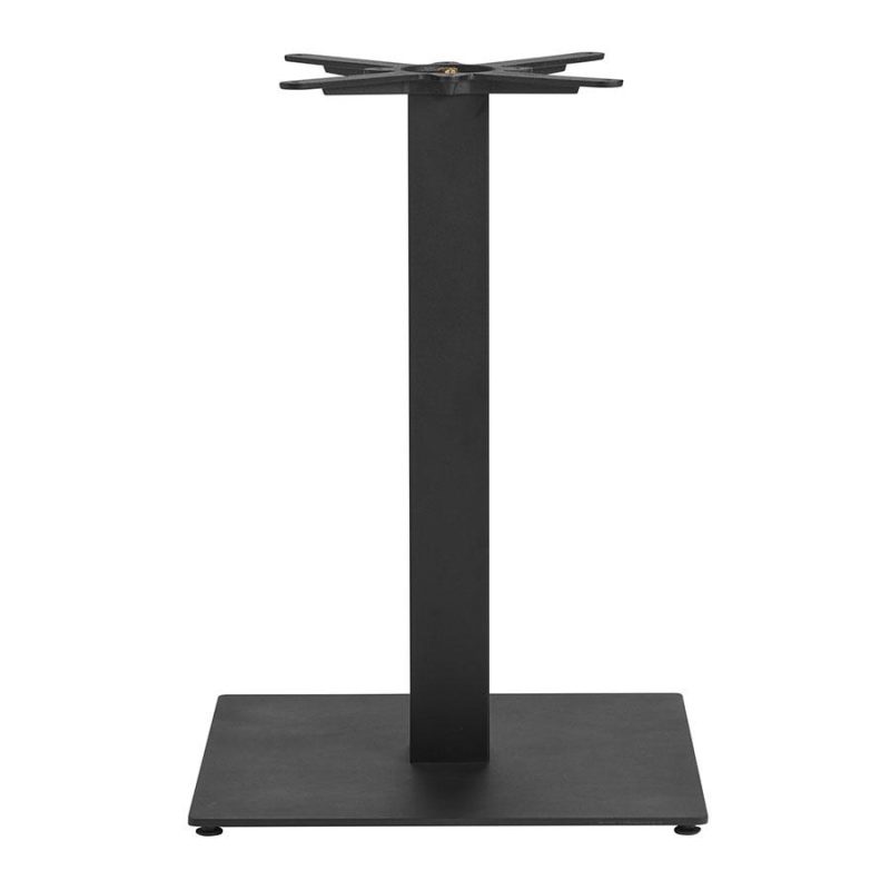 BOSTON SLEEK Black Large Square Dining