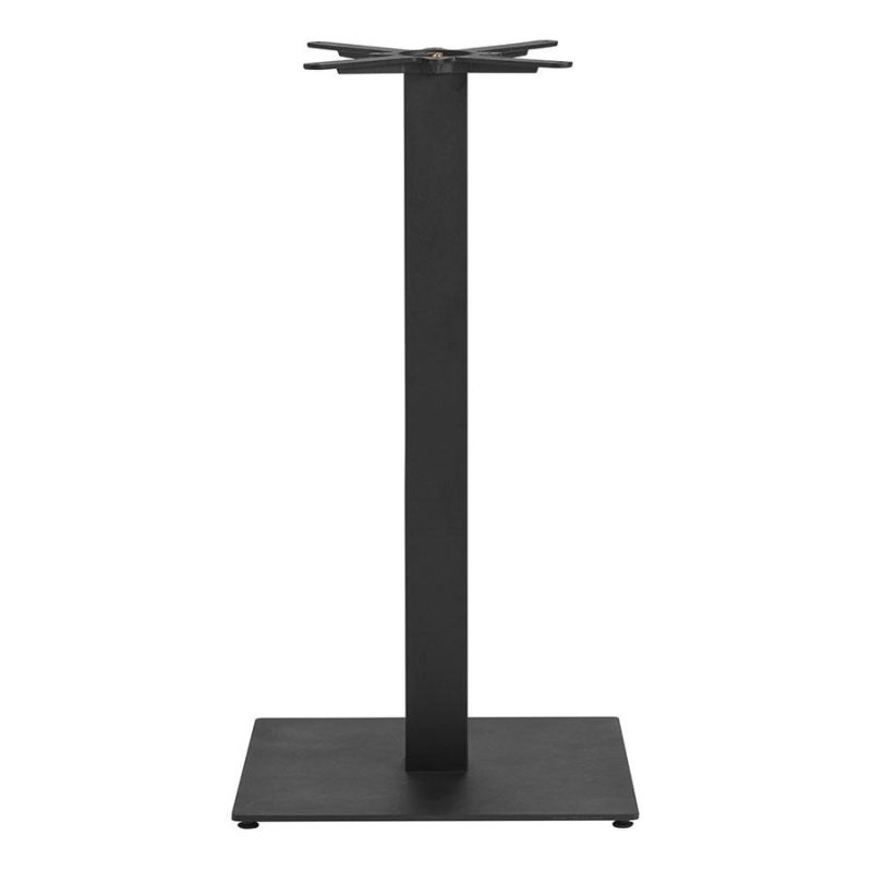 BOSTON SLEEK Black Large Square Mid Height