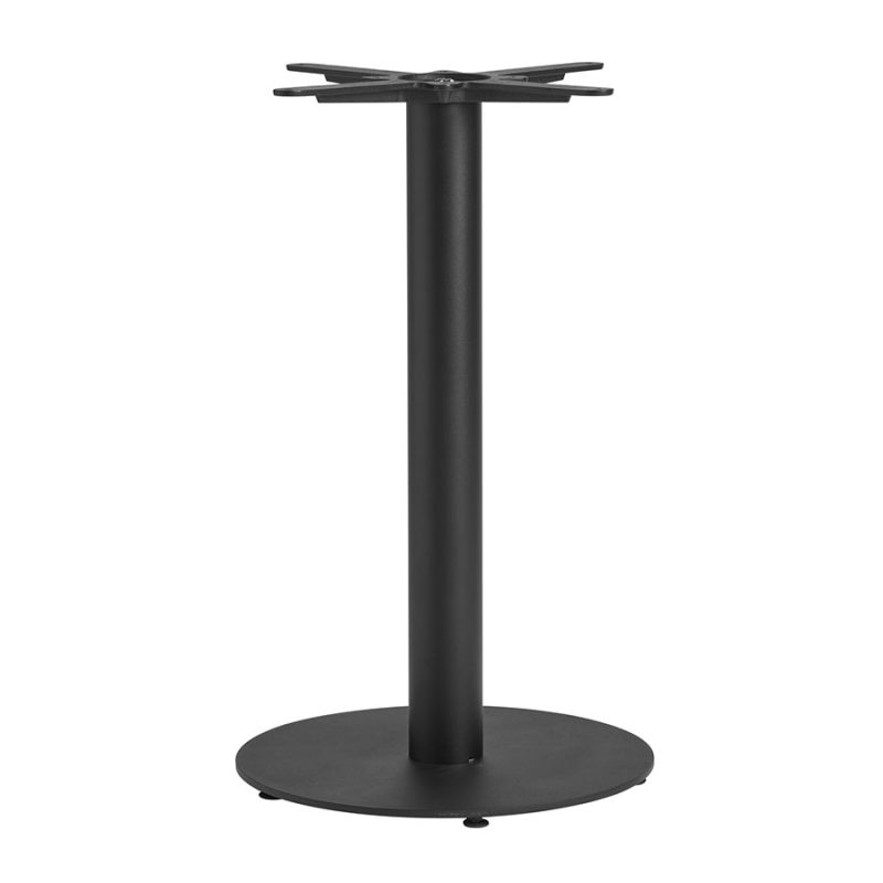 BOSTON SLEEK Black Small Round Dining