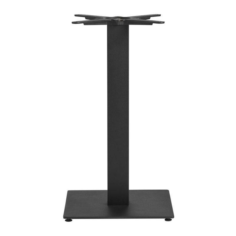 BOSTON SLEEK Black Small Square Dining