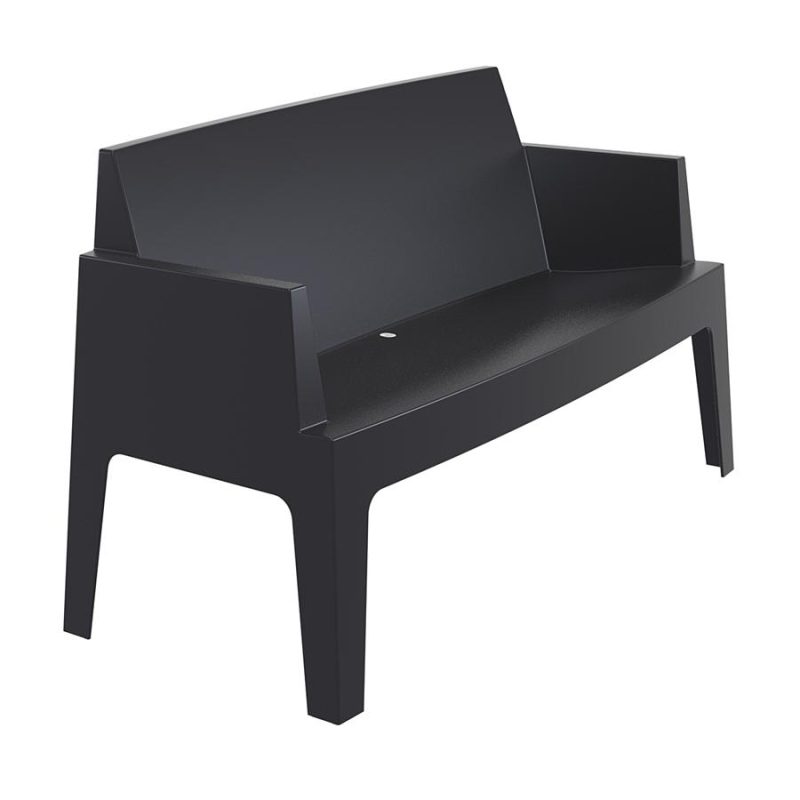 Box Sofa Black 2