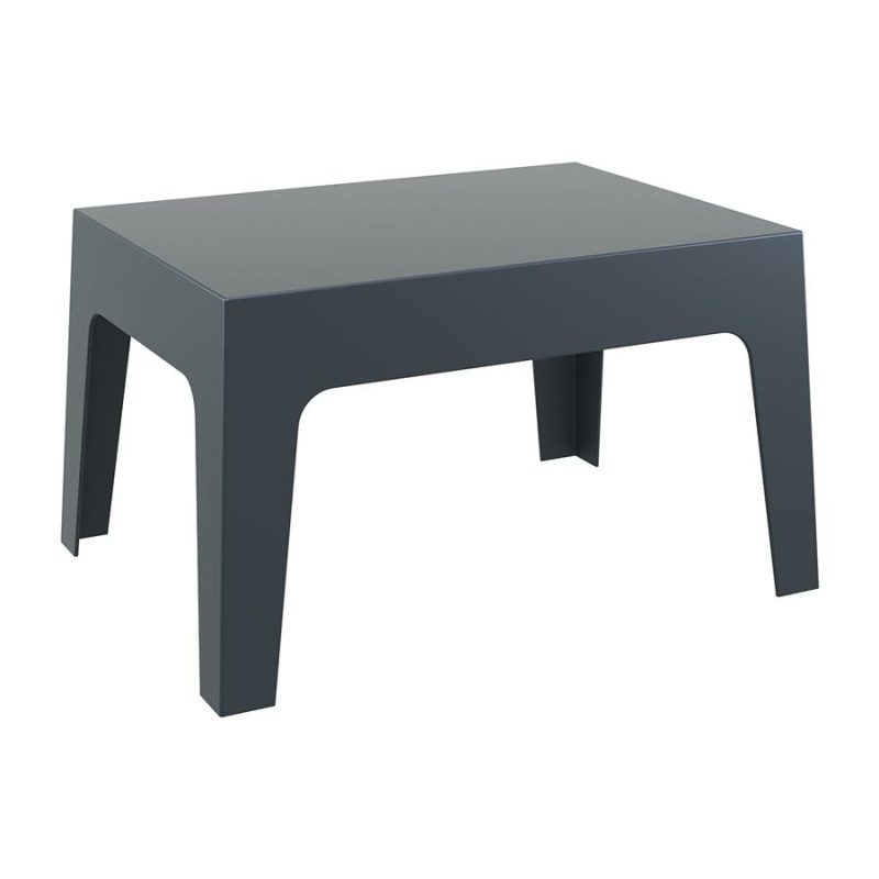 Box Table Dark Grey