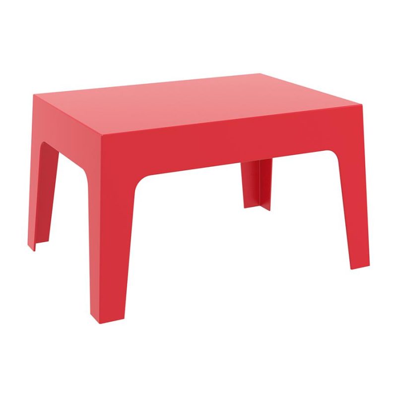 Box Table Red