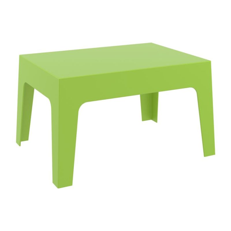 Box Table Tropical Green