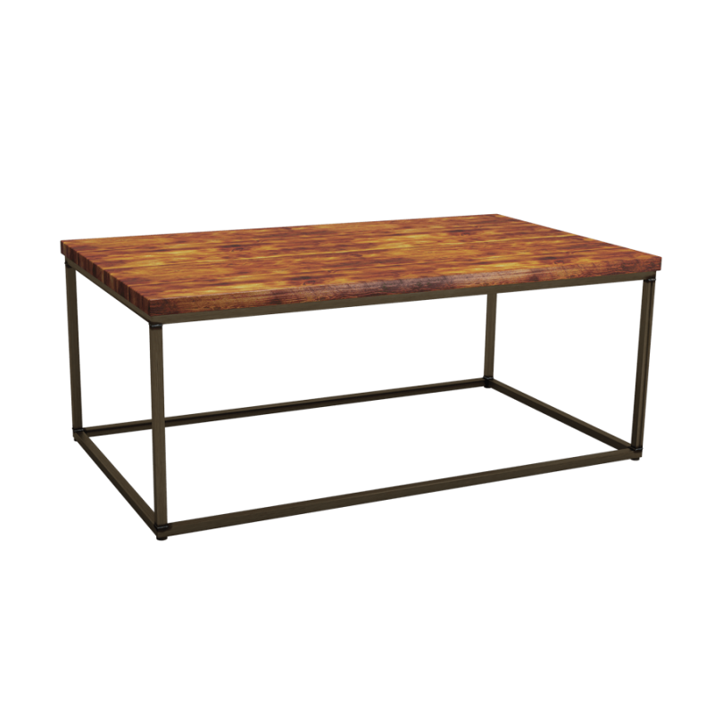 Byron Rectangular Rustic Pine Coffee Table ZA.977CT