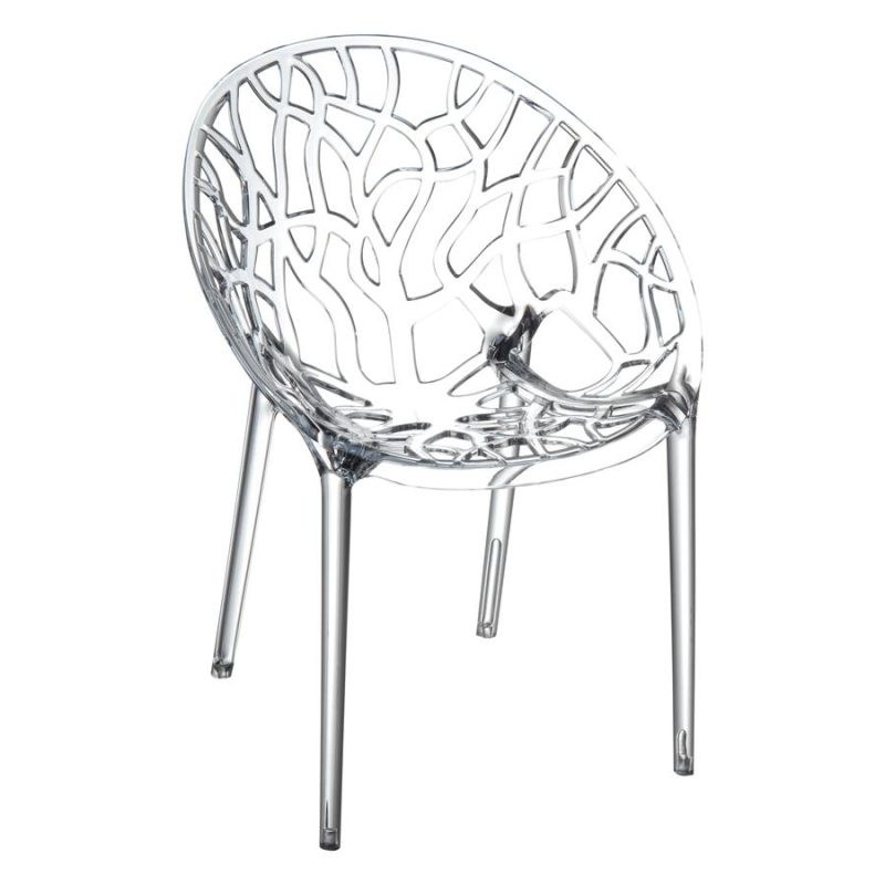 Crystal Armchair Clear Transparent