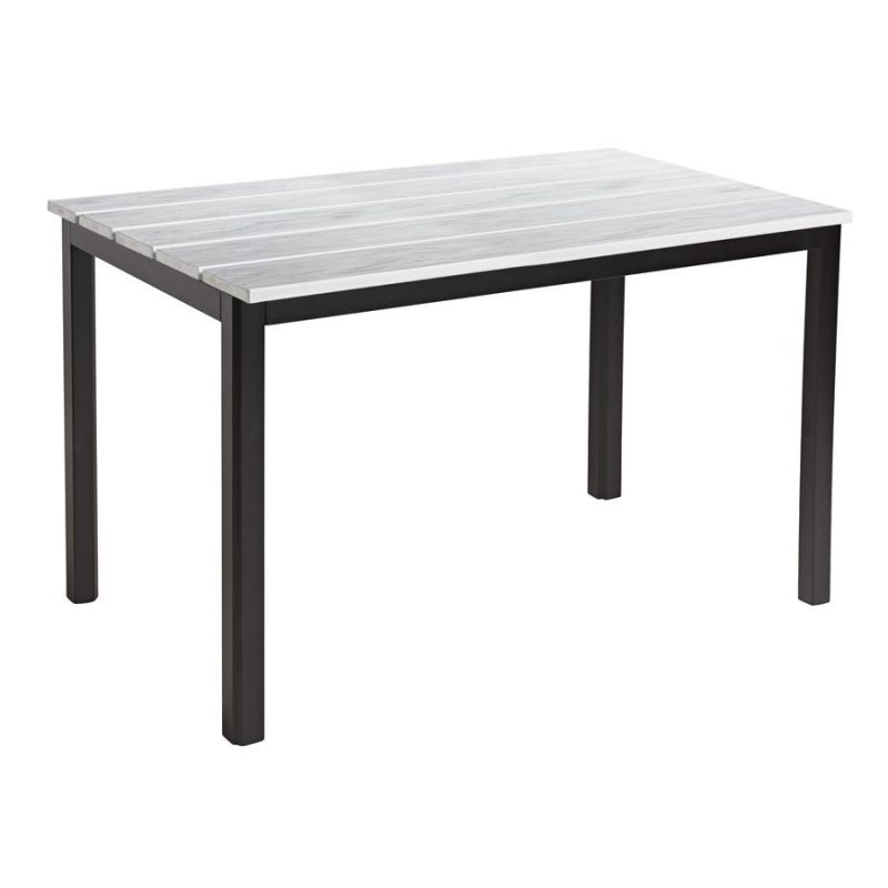 EKO Dining Height Rectangle Whitewash