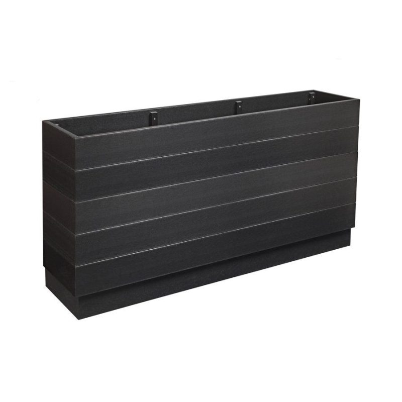 EKO Large Planter High Black ZA.72118PL