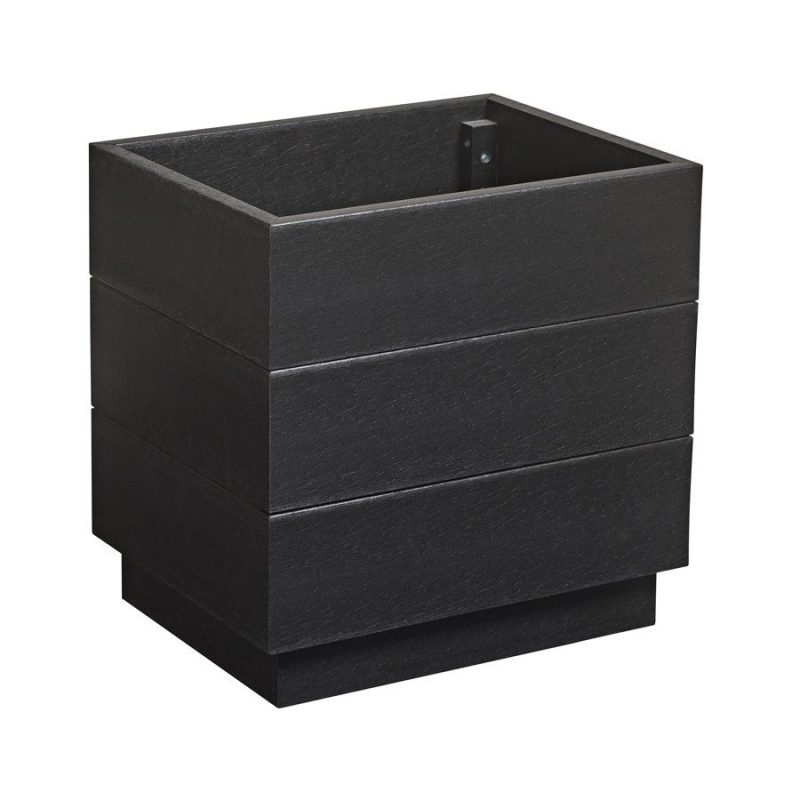 EKO Small Planter Low Black ZA.7123PL