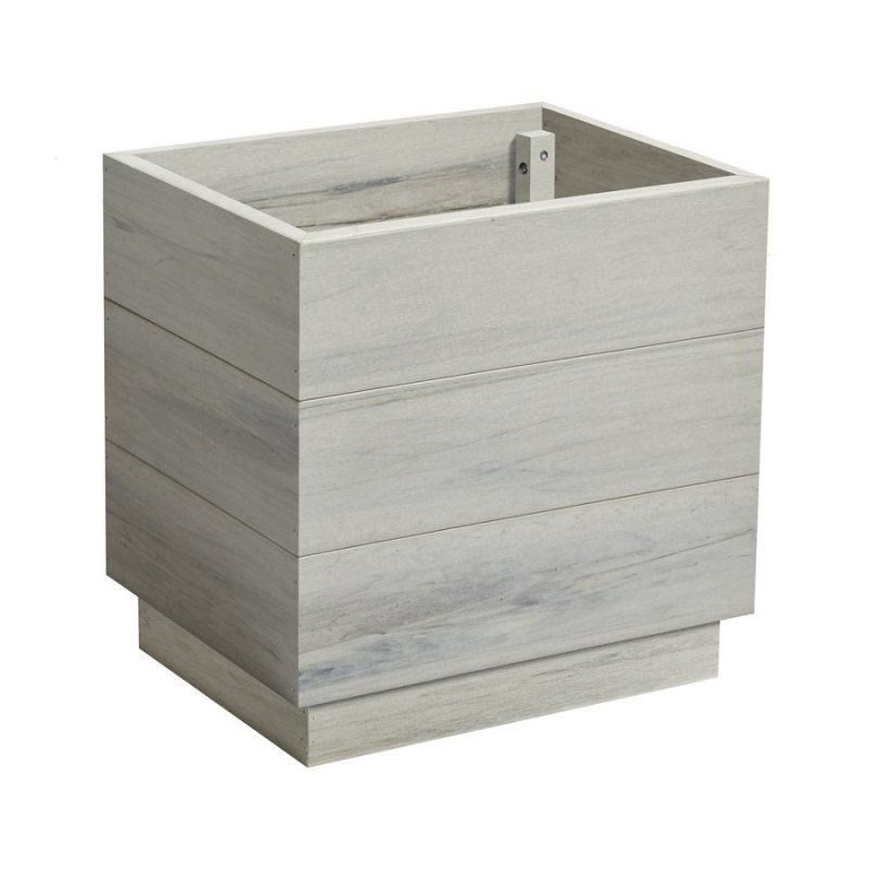 EKO Small Planter Low Whitewash ZA.72117PL