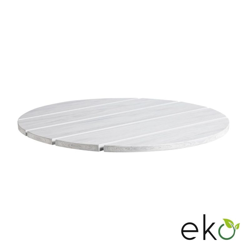 EKO Table Top Round Whitewash