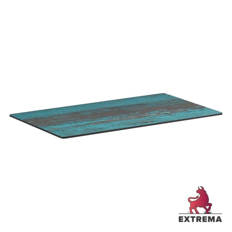 Extrema Vintage Teal Rectangular