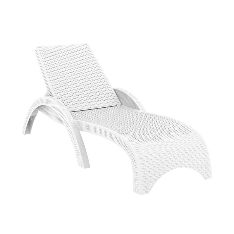 Fiji Sun Lounger White