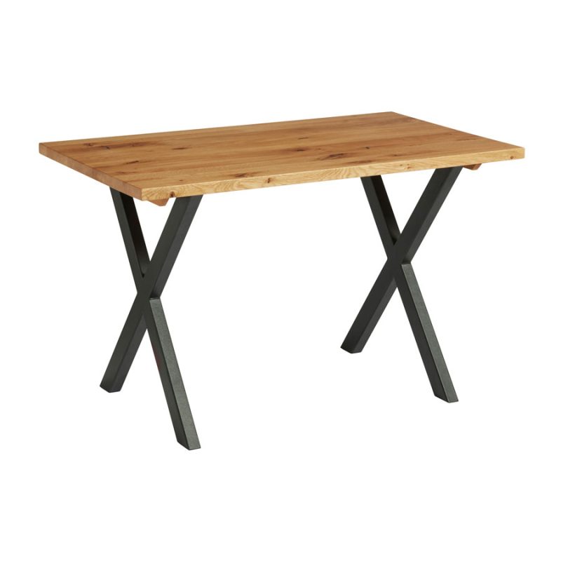 Highcross X Dining Table Black Character Oak 120cmx70cm ZA.2244CT