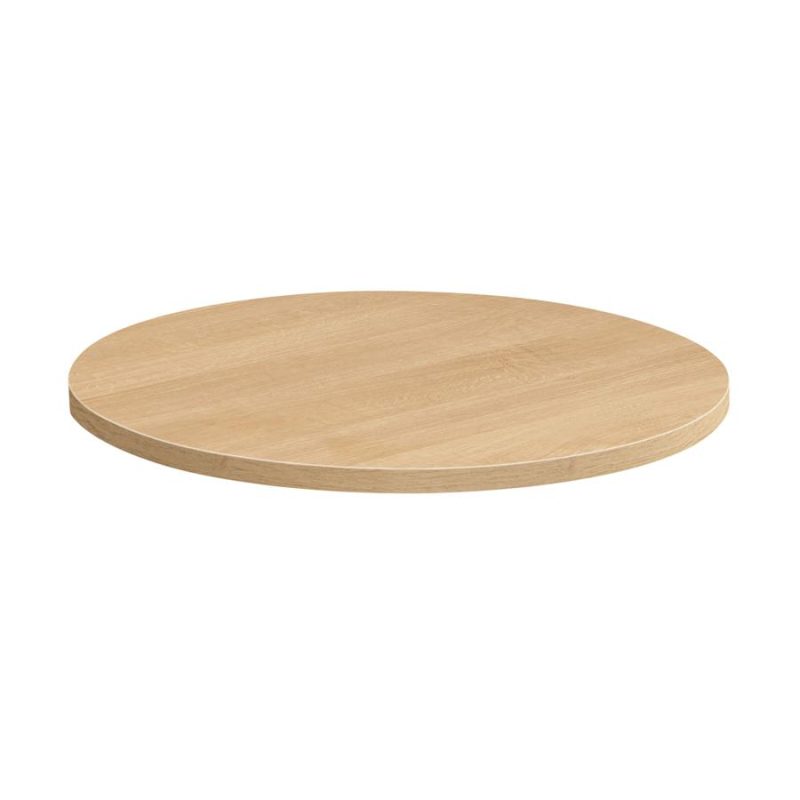 Holz Kaffee Light Oak Round 70cm 25mm ZA.633T