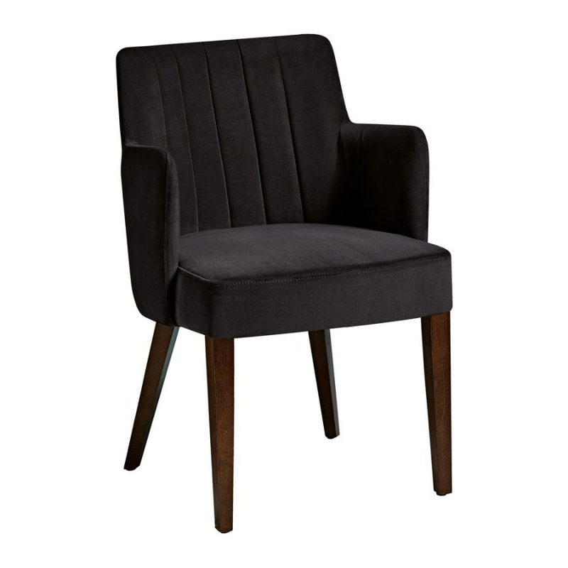 Logan Arm Chair Nordic Dark Grey