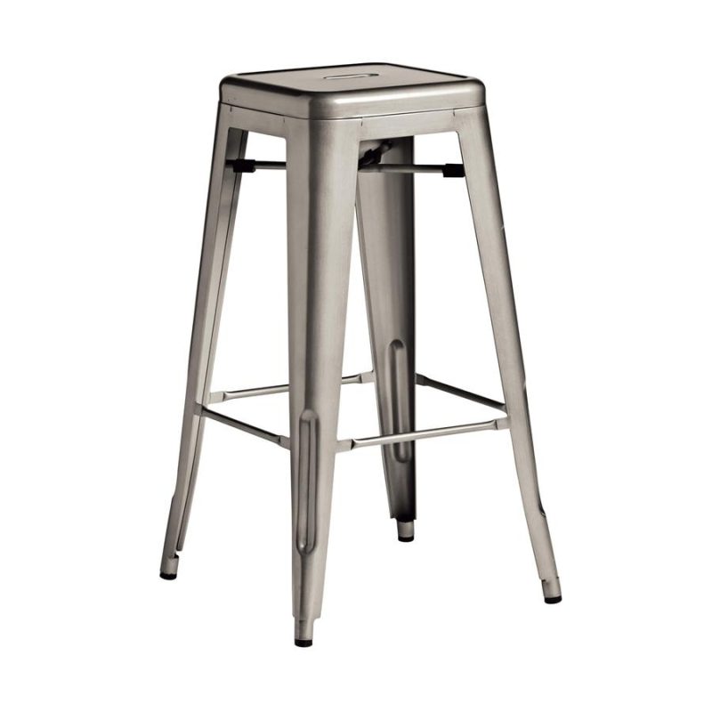 Marcel High Stool Gun Metal