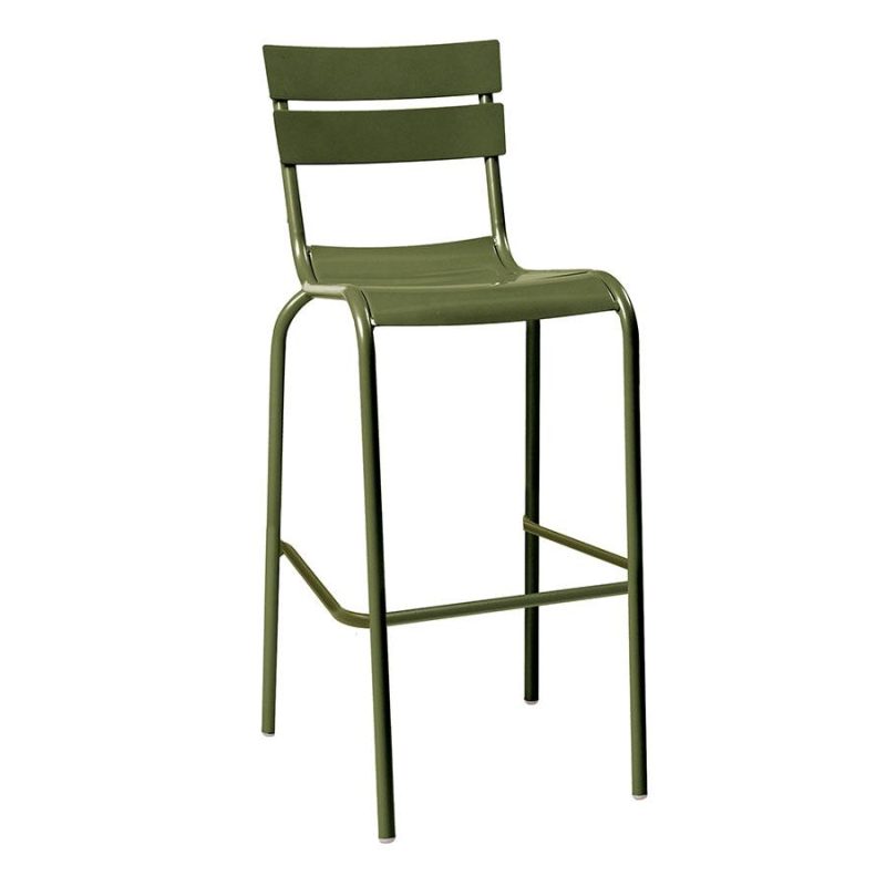 Marlow Bar Stool Olive Green