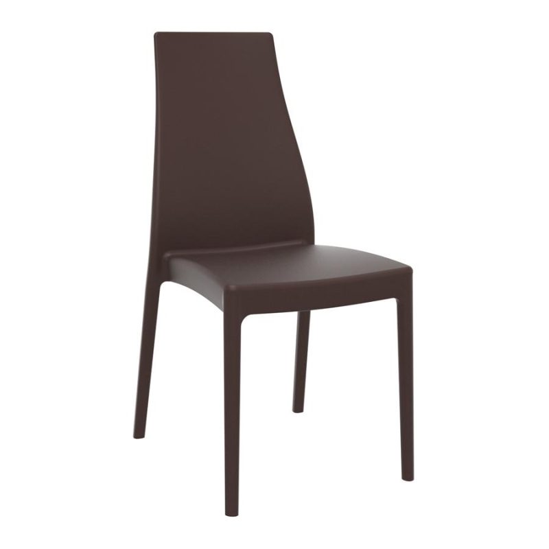 Miranda Side Chair Brown