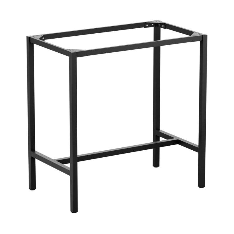 Paris Rectangular Bar Height Table Frame Black ZA.663TB