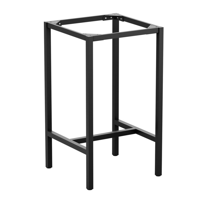 Paris Square Bar Height Table Frame Black ZA.661TB