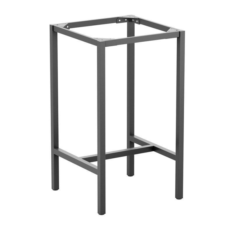 Paris Square Bar Height Table Frame Grey ZA.779TB