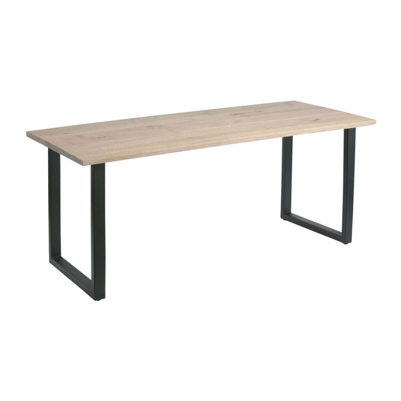 Wentworth Loop Dining Table Black Extra White 180cmx75cm ZA.2261CT