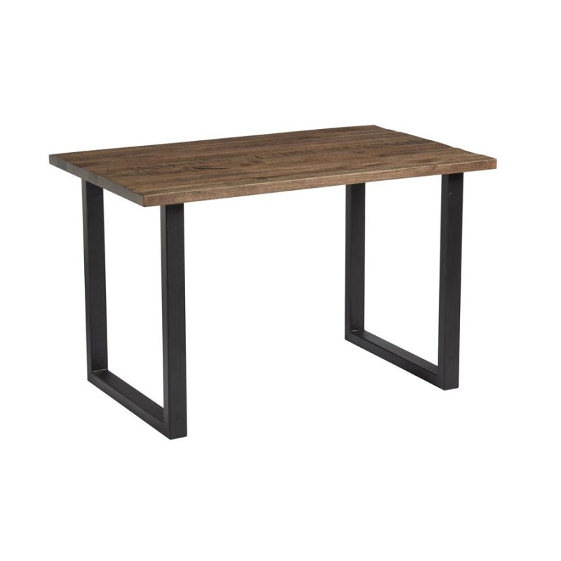 Wentworth Loop Dining Table Black Smoked 120cmx70cm ZA.2258CT