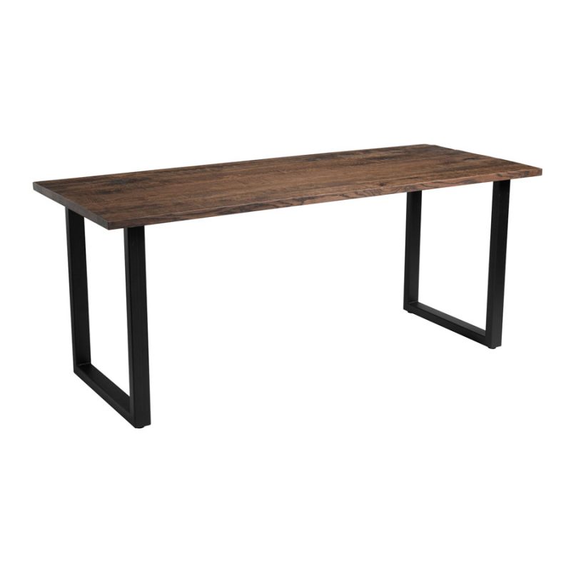 Wentworth Loop Dining Table Black Smoked 180cmx75cm ZA.2259CT